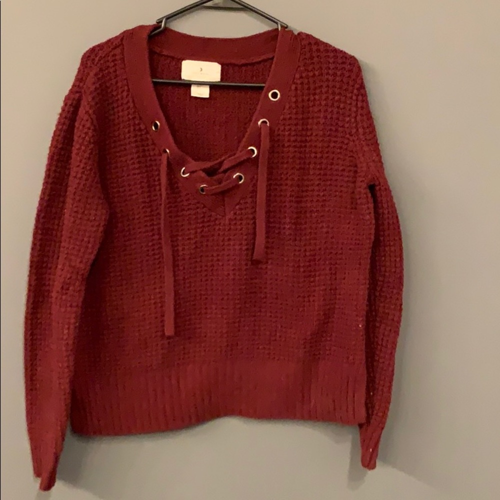 Maroon Sweater